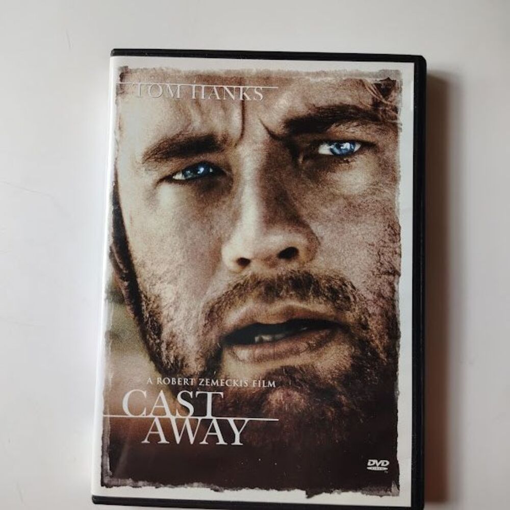 Cast Away DVD 2000 Movie Tom Hanks Helen Hunt PG 13 Drama Survival - Picture 1 of 3